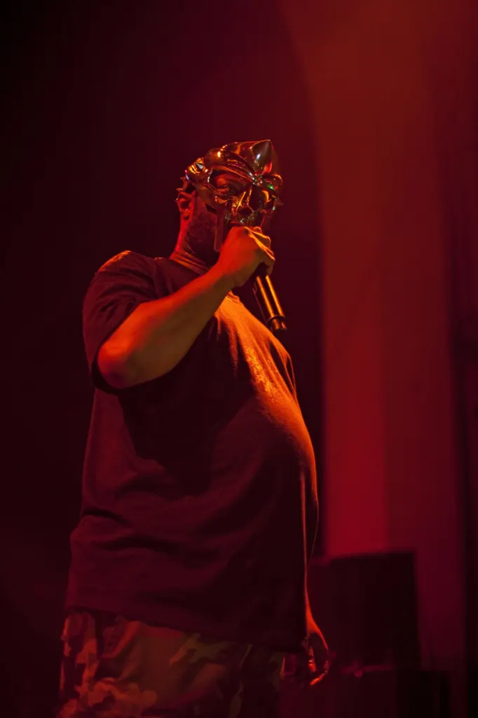 MF DOOM performing at Brixton Academy, London